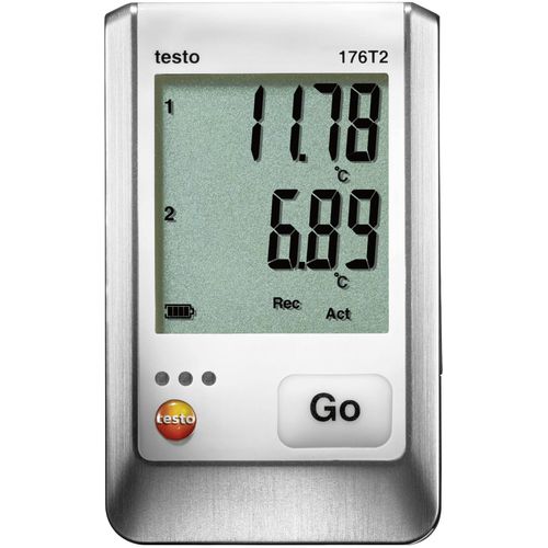 testo 176 T2 uređaj za pohranu podataka temperature  Mjerena veličina temperatura -50 do +400 °C slika 6