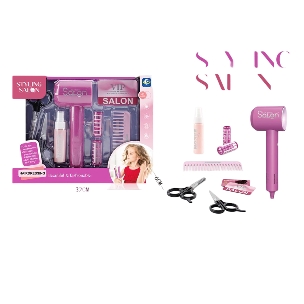 MKV90118 Styling Salon Frizerski set 30,5x24cm slika 1