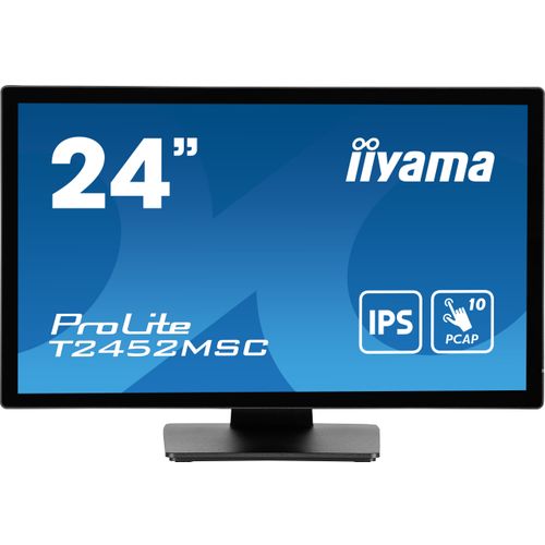 IIYAMA Monitor LED PROLITE T2452MSC-B1 24” PCAP Multi-Touch s IPS Full HD zaslonom slika 1