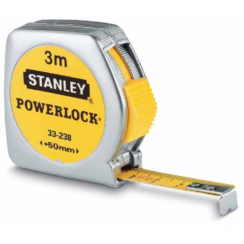 Stanley sklopivo mjerne trake 3m PowerLock metalna slika 1
