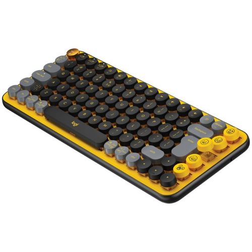 Logitech Pop Keyboard with Emoji, Blast Yellow slika 2