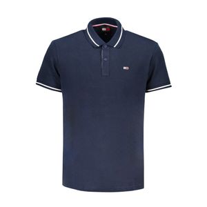 TOMMY HILFIGER MEN'S SHORT SLEEVED POLO SHIRT BLUE