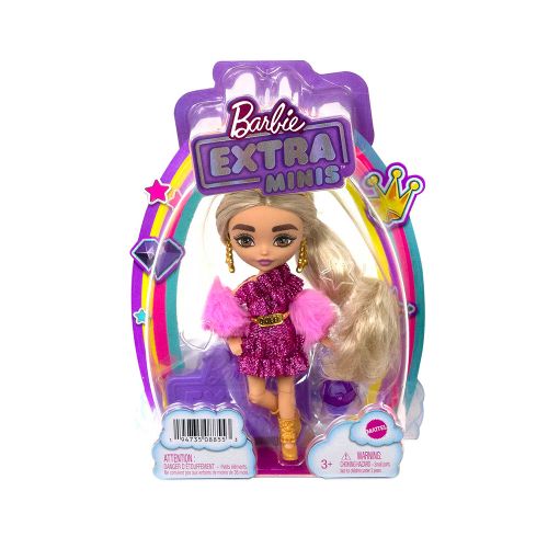 Barbie Extra Minis Sa Zlatnom Krunom slika 3