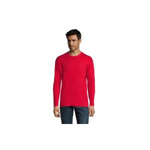 MONARCH muška majica sa dugim rukavima - Crvena, L 