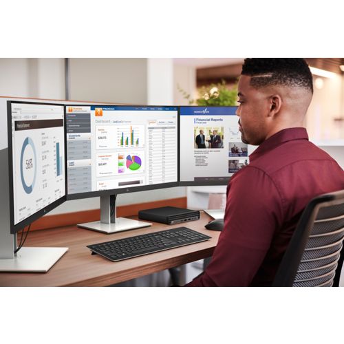 HP E24d 6PA50A4 Monitor 24" 1920x1080/FHD IPS/60Hz/5ms/ HDMI/DP/5x USB/USB-C/Kamera slika 9