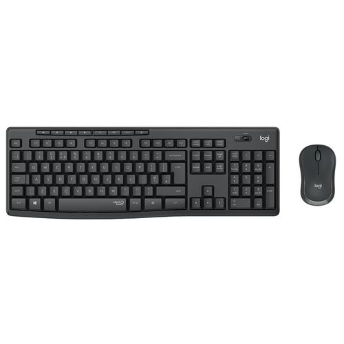 Logitech MK295 Silent Wireless Combo - GRAPHITE - HRV-SLV - 2.4GHZ - N/A - INTNL slika 1