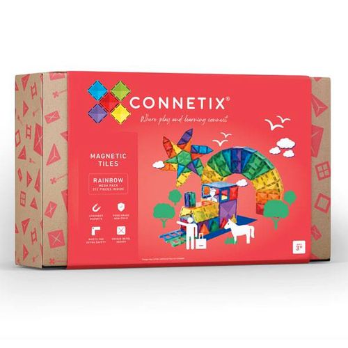 Connetix Magnetni konstruktor Mega Pack Rainbow 212 delova slika 12