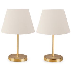 Opviq AYD - 2339 Cream Table Lamp