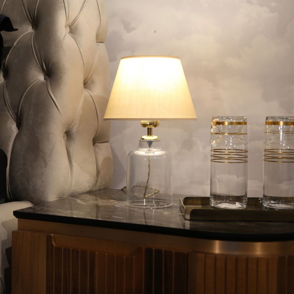 AYD-2782 Svjetlosmeđa Abažur Lampa slika 1
