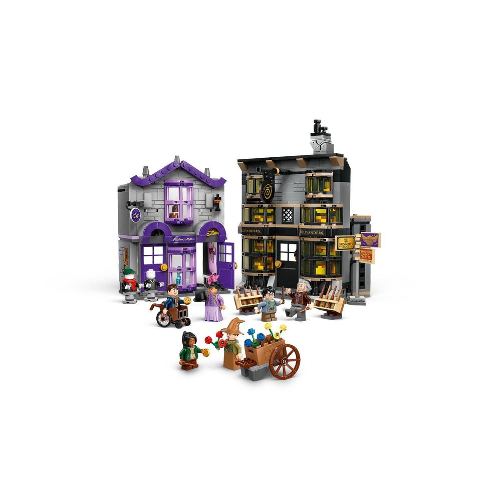 LEGO 76439 Prodavnica Olivandera i Butik Madam Malkin slika 8