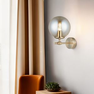 Portemo - Antik lakirana zidna lampa 52-19