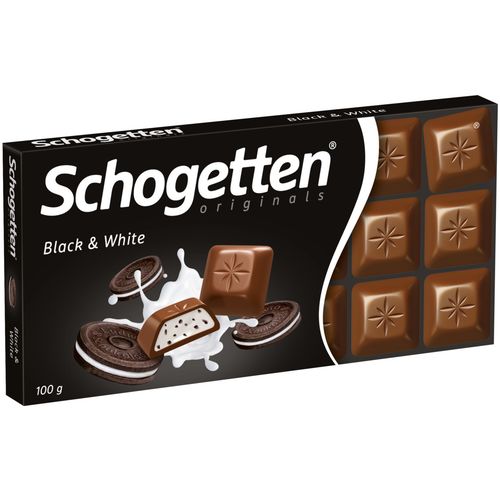 Schogetten Čokolada Black&White 100g  slika 1