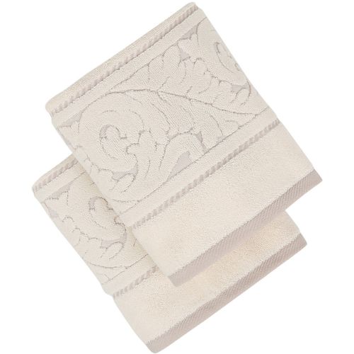 Sultan - Cream Cream Hand Towel Set (2 Pieces) slika 1