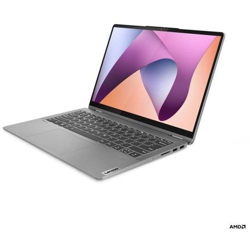 Lenovo 82XX00B7YA IdeaPad Flex 5 14ABR8 (Arctic Grey) 8-Core Ryzen 7 7730U 2.0-4.5GHz/20MB 16GB 512GB-NVMe-SSD 14" WUXGA (1920x1200) TOUCH IPS 300n GL DigitalPen 720p Radeon-Graphics WiFi A/X Backlite HDMI USB-C/DP SD TPM BT5.1 Batt-52.5Wh FPR Win11HomeSL slika 1