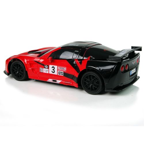 Auto na daljinsko upravljanje 1:24 Corvette C6.R - crveni slika 4