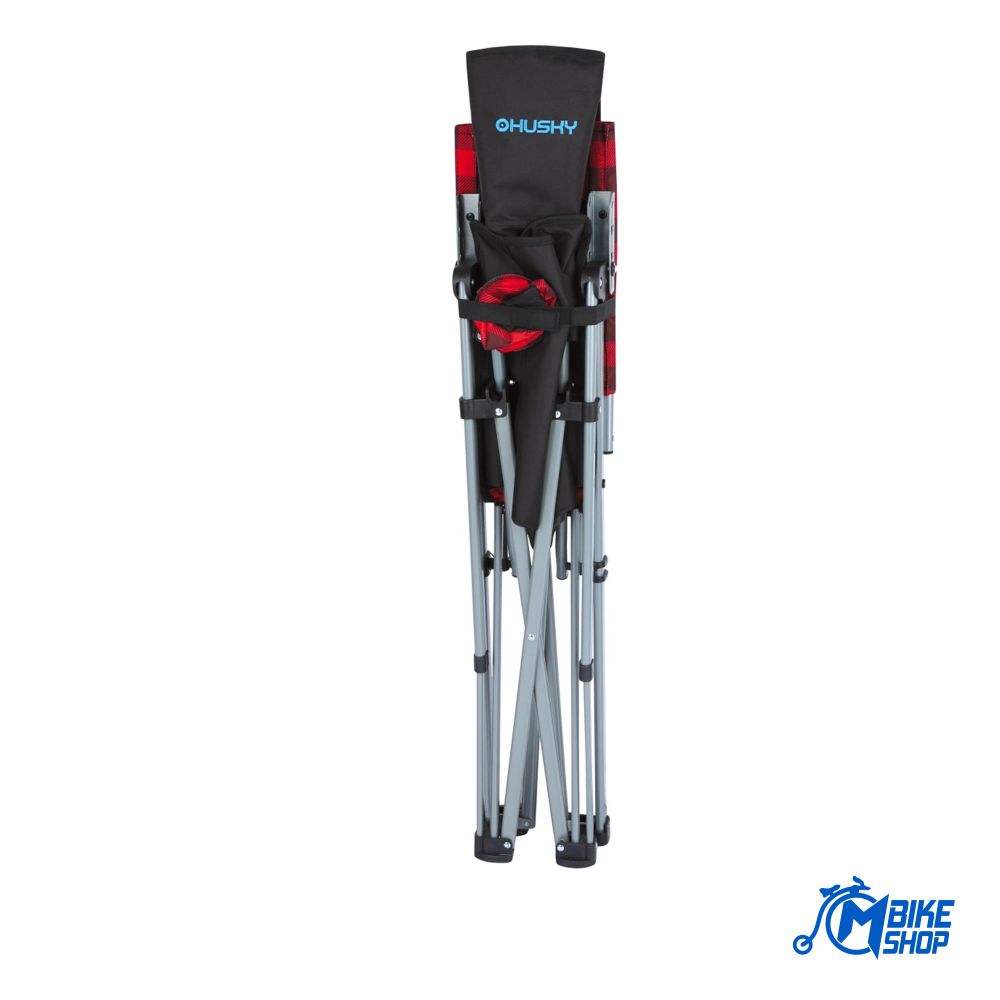 HUSKY Sklopiva stolica Moat Black/Red slika 4