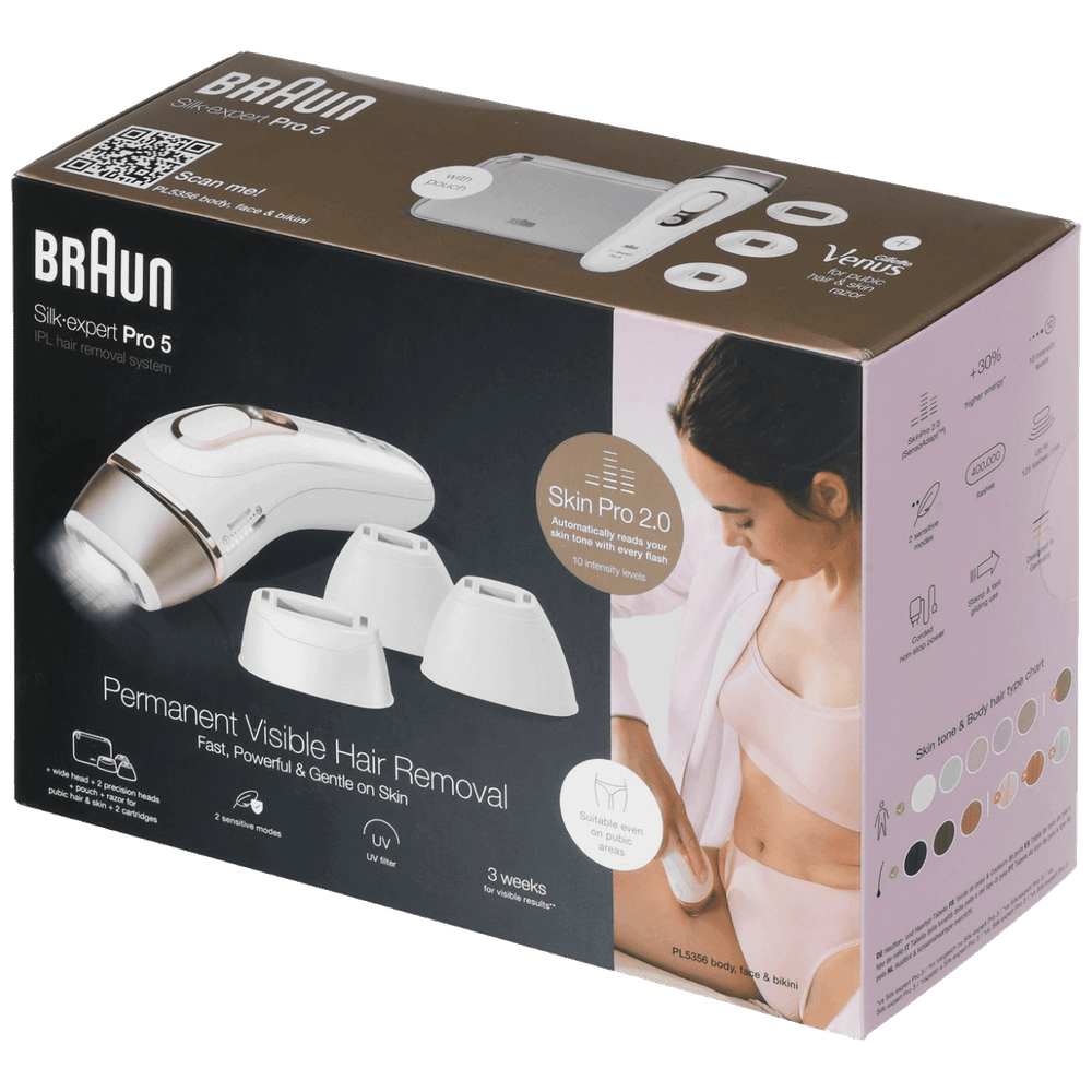 Braun IPL Aparat za uklanjanje dlačica, Silk-expert Pro - PL5356 slika 6