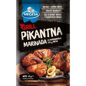 Vegeta Grill pikantna marinada, začin vrećica 75 g KRATAK ROK