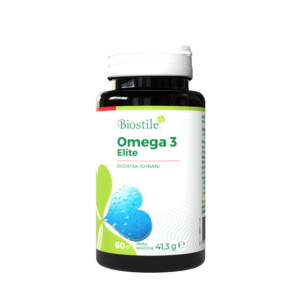 Biostile Omega 3 Elite Caps A60 slika 1