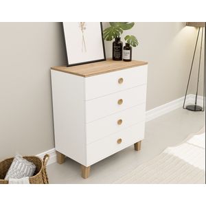 Vento 3650 Oak
White Dresser