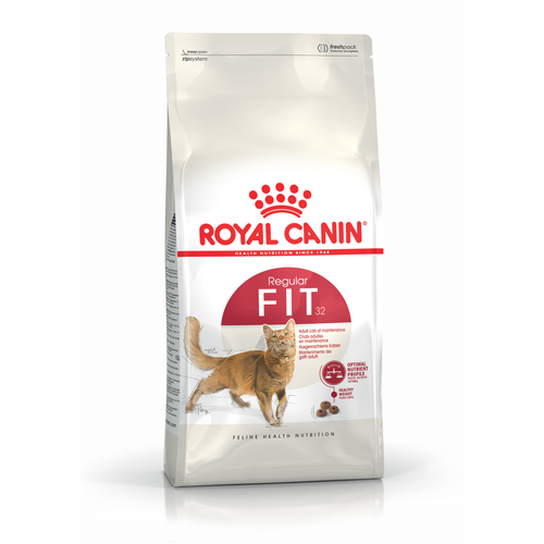 ROYAL CANIN FHN Fit 32, potpuna i uravnotežena hrana za odrasle mačke starije od godinu dana. Umjerena aktivnost (in & outdoor), 400 g slika 1