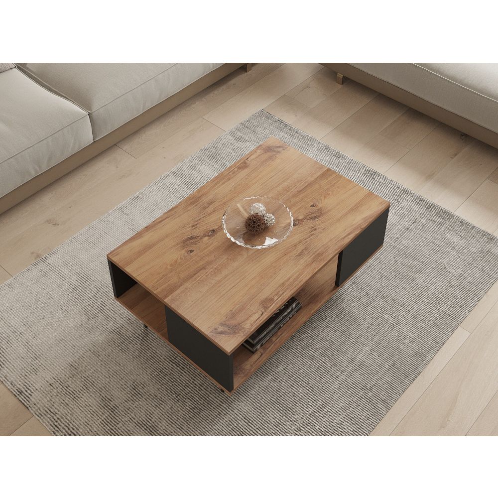 Kafa sto Yuka – boje: orah, crna slika 3
