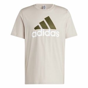 Muška Majica Kratkih Rukava Adidas Essentials Bež