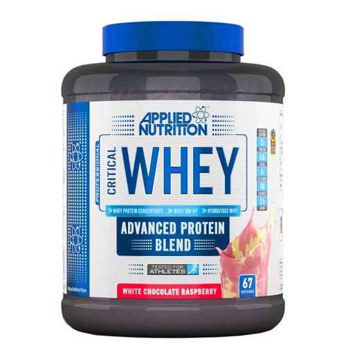 Applied Nutrition Critical Whey 2kg Bela Čokolada-Malina slika 1