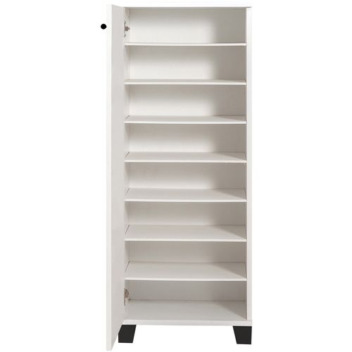 Filinta 766 - White White Shoe Cabinet slika 5