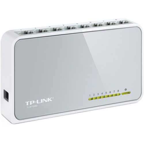 Switch TP-Link TL-SF1008D, 8-Port RJ45 10/100Mbps desktop switch slika 2