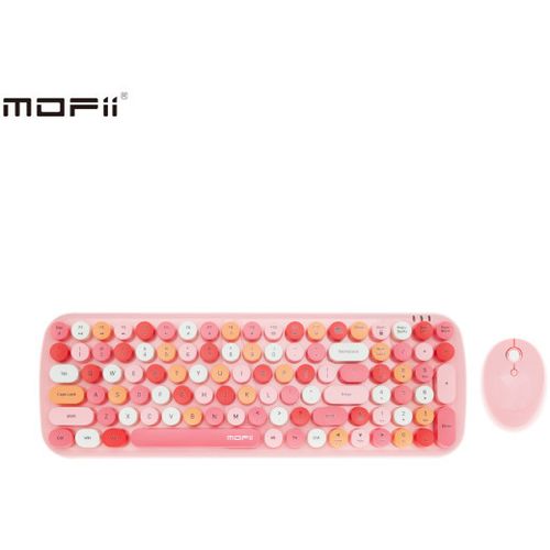 MOFII WL CANDY set tastatura i miš u PINK boji slika 1