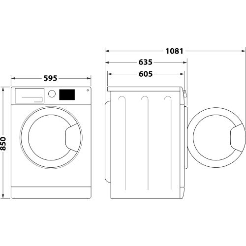 Whirlpool FFD 11469 BV EE Veš mašina, 11 kg, 1400 rpm, Inverter, Steam slika 8