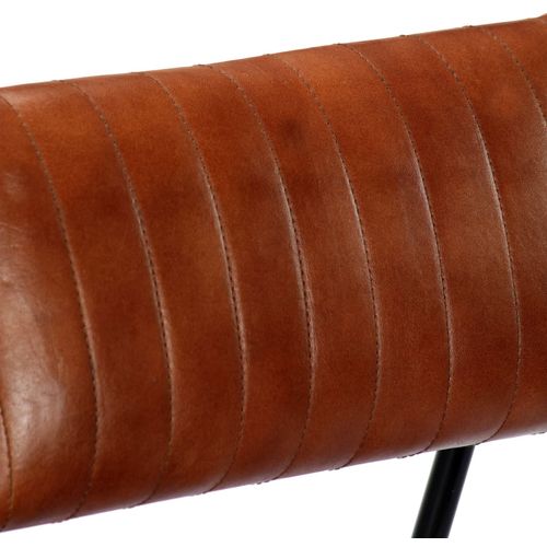 282903 Rocking Chair Brown Real Leather slika 25