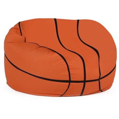 Atelier Del Sofa Vreća za sjedenje, Basketball Kids Pouf - Tile Red slika 13