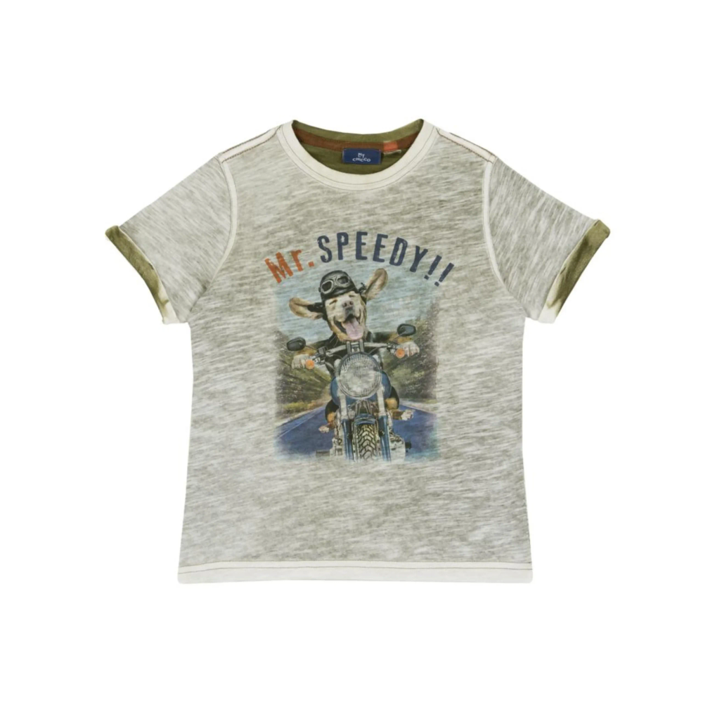 Chicco Majica kratkih rukava za dječake Mr. Speedy slika 1