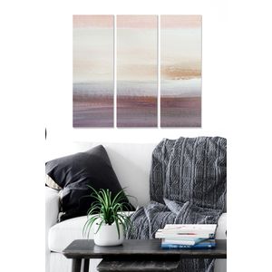Dekorativna Slika od MDF-a u Više Boja (Set od 3 Komada) - MDF1324872707