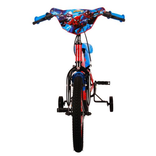 Dječji bicikl 16″ Spider-Man dvije ručne kočnice crveni slika 10