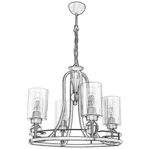 AV-1597-4E Antiquation Chandelier slika 3