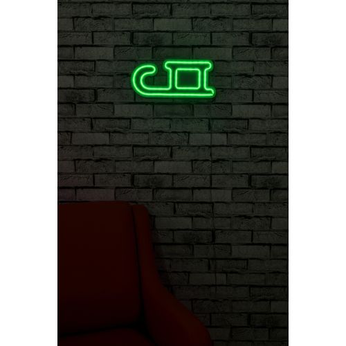 Wallity Ukrasna plastična LED rasvjeta, Sled - Green slika 3