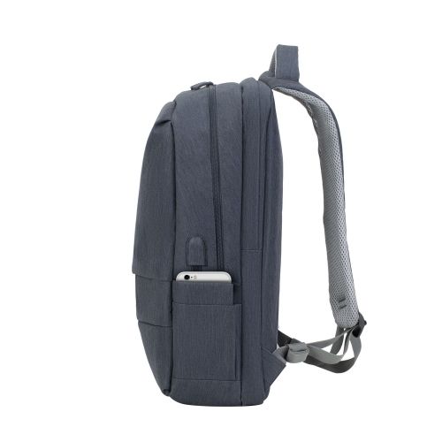 Ruksak RivaCase 17.3" Prater 7567 dark grey anti-theft laptop backpack slika 15