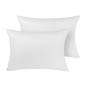 Set od dvije pamučne jastučnice Svilanit Luxe Sateen, bijela white 60x80 cm