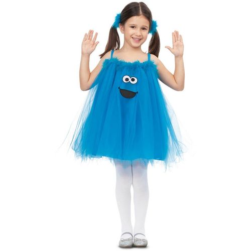 Svečana odjeća za djecu My Other Me Cookie Monster Sesame Street Plava (2 Dijelovi) 3-4 Godine slika 1