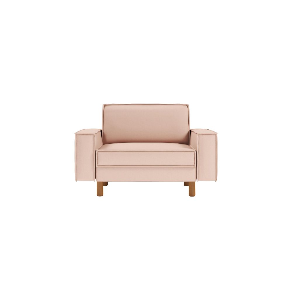 Sofa za Jednu Osobu Sparrow Loveseat - boje: losos i orah slika 2