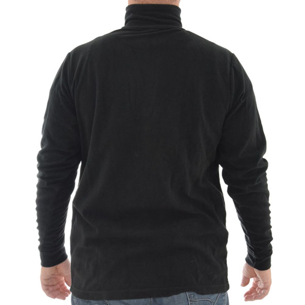Brugi Duks Fleece za Muškarce - Crni slika 2