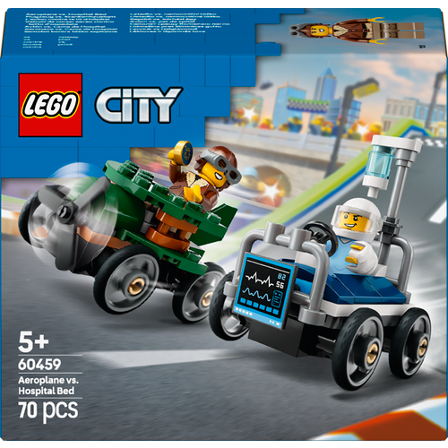 LEGO® CITY 60459 Utrka avion vs. bolnički krevet slika 5