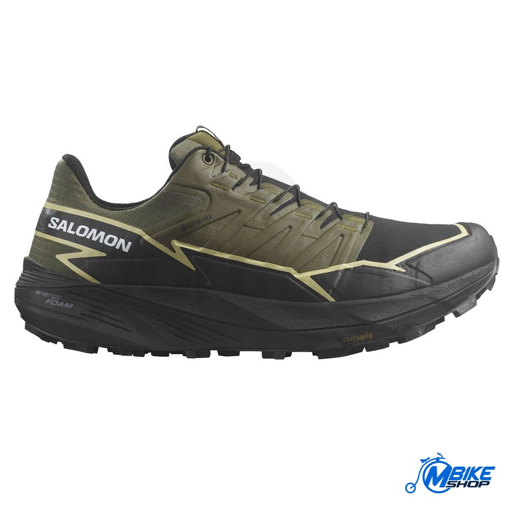 Salomon Muške patike Thundercross GTX, Olive Night/Black/Alfaalfa slika 1