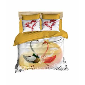 184 White
Mustard
Red Double Quilt Cover Set