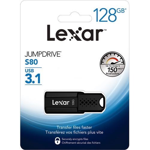 Lexar USB stick JumpDrive S80 128GB slika 4