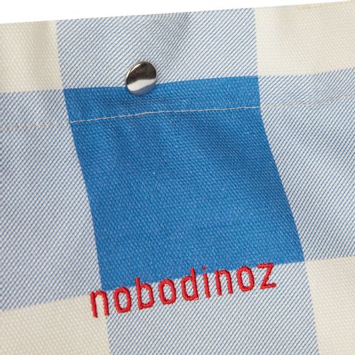 Nobodinoz Portofino Tote Torba Checks, Blue slika 4