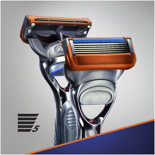 Gillette Poklon paket Brijač Fusion5 + Gel za brijanje Sensitive slika 5